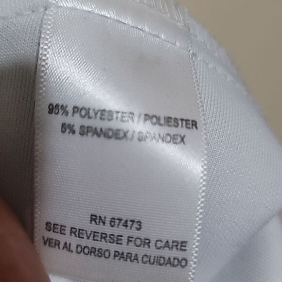 Gabby Skye White And Blue Multicolored Sleeveless Dress Sz 4 - Picture 7 of 7